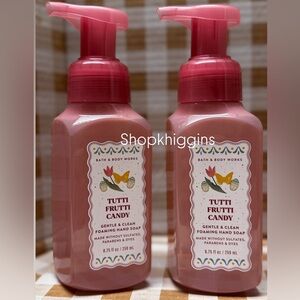 NEW B&BW (2) Tutti Frutti Candy Foaming Hand Soaps